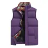 Chaleco para Hombre 2026 Nuevo Otoño e Invierno Ropa Exterior Cálido Engrosado Cuello Alto Chaleco Talla Grande Casual Chaleco Chaqueta