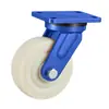 Roda Universal de Nylon de Alta Resistência para Plataforma de Carro Carga de Roda Resistente ao Desgaste Carrinho Rodízio de Alta Resistência com Freio
