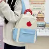 Mochila Cruzada de Alta Gama Retro con Bloques de Color de un Solo Hombro con Textura, Gran Capacidad, Moda Estudiantil Moderna Versátil
