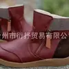 Transfronteiriço 2024 Nova Moda Europeia e Americana Zíper Lateral Cabeça Redonda Decorativa Moda Botas de Couro tamanho grande Curtas Casuais Botas Martin