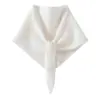Bufanda triangular de cachemira, calentador de cuello tejido para mujer, chal de nuevo estilo otoño/invierno, bufanda de abrigo, pañuelo cuadrado pequeño
