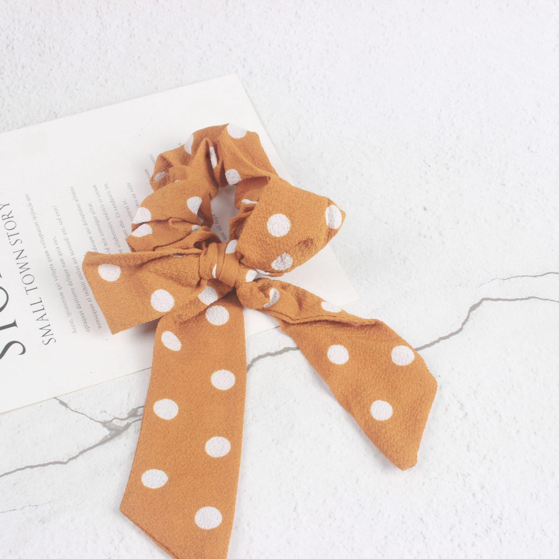 迷茫饰品飘带布艺发圈