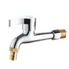 Grifo Automático para Lavadora de Cobre Extendido de 1/2 Pulgada con Doble Salida para Uso Doméstico, Una Entrada y Dos Salidas