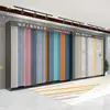 Expositor de Tarjetas Colgantes para Tela de Cortina Expositor de Tarjetas de Color para Tejidos del Hogar Producto Terminado Muestra Grande Estante Multifuncional Exposición