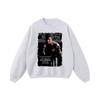 Sudadera de Cuello Redondo de Calle Antigua Europea y Americana Suelta Ins Moda Nacional Hip Hop Americano Impresión Directa a Chorro Sudadera con Capucha