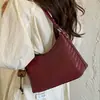 Bolsa de Axila PU de Luxo Niche para Deslocamento Feminino 2026 Nova de Verão Super Quente Exquisite de Ombro Único Versátil para Axila