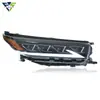 Adecuado para la Modificación del Ensamblaje de Faros de Highlander 2018-2021 con Luces Diurnas LED de 4 Lentes y Luces de Giro Secuenciales