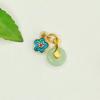 Aiyu Cobre Banhado a Ouro Esmalte Pingente da Paz Acessórios Pulseira Peças DIY Fabricante Atacado S3102713