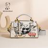 Fábrica de Origem Beibao Moda Transfronteiriça Série Panda Bolsa Boston Pillow Bag Feminina de Grande Capacidade e Bolsa Transversal
