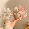 Pinza para el Cabello de Malla con Flores de Hada Súper para Mujer Nuevo Estilo 2025 Accesorio para el Cabello de Gama Alta Pinza de Tiburón Grande para la Parte Posterior de la Cabeza