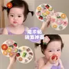 Lindos pasadores para el cabello de niños con diseños de flores, Pinzas para flequillo de princesa, Pegatinas mágicas de dibujos animados, Accesorios para el cabello frescos y dulces para niñas pequeñas