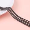 185 cuentas de vidrio con baño de color, corte plano, sueltas, hechas a mano, material para collar, pulsera, joyería para orejas, fabricantes, venta al por mayor