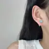 [El Mago de Oz] Aretes de Mariposa Azul - Estilo Fresco y Sencillo para el Viaje Diario, Aretes Versátiles y Elegantes