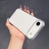 Capa de Celular Dois em Um de Quatro Cantos Adequada para Apple 17Promax Moda Transparente 16/15 Acrílico 12 Anti-Queda 11