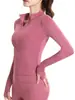 Casaco esportivo feminino primavera e outono fitness wear manga comprida secagem rápida proteção solar justa top jaqueta cardigan treinamento fitness wear