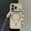 Adecuado para Funda de Teléfono Móvil Iphone17 Lente Todo Incluido Semitransparente Manzana 16 Mate Carga Magnética 15Promax Funda Dura