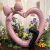 Nuevo Marco de Fotos de Amor Hueco de 40 pulgadas Globo de Película de Aluminio Decoración para Fiesta de Cumpleaños de Bebé Accesorios para Fotos de Boda