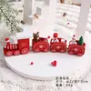 Decorações de Natal casa Árvore de Natal atmosfera Decorações de Natal Boneco de Neve de Natal Alce Velhinho Tremzinho brinquedos