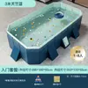 Piscina, Piscina Inflável Espessa e Resistente ao Desgaste, Piscina Dobrável para Brincadeiras Aquáticas ao Ar Livre Sem Inflar, Piscina Caseira para Crianças