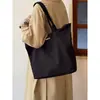 Bolsa de mano grande de nailon casual estilo coreano, modelo nuevo 2026, bolso de mano simple y versátil, bolso de hombro para ir al trabajo y hacer compras