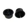 Pés de sofá de plástico com feltros para pregar pés de mesa de cabeceira pés de aparador pés de suporte para rack de TV pés de sofá 3*4cm de altura