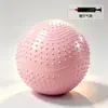 Bola de yoga texturizada com pontos elevados para massagem tátil, treinamento sensorial, exercícios para o assoalho pélvico, uso doméstico para adultos, equipamento de ginástica anti-explosão