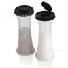 Venta Caliente Transfronteriza de Amazon Botella Aspersora de 2 Piezas Botella de Plástico para Condimentos Aspersor de Polvo Botella para Especias Pimienta