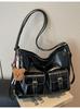 Bolso de Mano de Alta Gama Nuevo Primavera 2026, Bolso de Hombro/Axila Retro de Moda para Viajes Diarios, Bolso Cruzado de Gran Capacidad