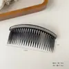 Pente de Cabelo Estilo Coreano com Strass para Arrumar Franja e Cabelo, Acessório de Cabelo Alto, Ornamento de Cabelo Feminino Simples e Fashion