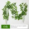 Flor de Glicinia Simulada de Venta Caliente Transfronteriza Flor Falsa Ratán Flor Artificial Abler Enredadera Techo Flor de Plástico Flor de Frijol Decorativa