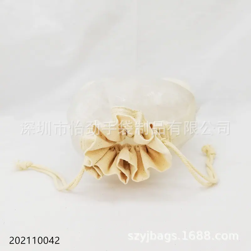 棉布尼龙网化妆品收纳包