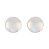 Aretes de perlas Ji de sirena para mujer, temperamento de moda, celebridad de internet, aretes de aguja de plata S925, simples, nicho ins, joyería para la oreja