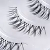 Comercio Exterior Nuevas Pestañas Postizas Afiladas Naturales Artificiales Cos Comic Ojo Trenzado Ligero Una Pieza Pestañas para Maquillaje Nude