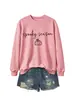 Sudadera de calabaza simple y cómoda versátil para mujer de temporada espeluznante de la tienda independiente Amazon para exportación