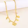 Collar con colgante de lazo tridimensional retro transfronterizo, flores de diamante amor, elementos de primavera y verano, cadena para la clavícula, joyería de acero inoxidable