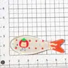 Pegatinas Transparentes con Forma de Pez Creativas para Bricolaje con Pegamento de Crema para Hacer Fundas de Teléfono, Decoración de Pasadores y Llaveros, Materiales al por Mayor