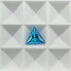 3X3~8X8Mm 5A Wuzhou Piedra Preciosa Artificial Triangular Ángulo Recto Zircón Colorido Zirconia Cúbica Sintética Cuentas Sueltas