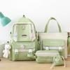 Mochila Escolar Súper Caliente Ins Estilo Coreano Harajuku ulzzang Versátil Mochila para Estudiante de Secundaria Mochila para Estudiante de Primaria Niñas