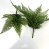 Hojas de helecho simuladas, Hierba persa, Helechos simulados, Materiales de paisajismo para pared de plantas de goma suave, Hojas de helecho