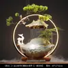 Nuevos Adornos de Agua de la Suerte Zen Chino para Sala de Estar, Oficina, Escritorio, Decoración Creativa para el Hogar, Regalo de Inauguración