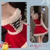 Una Colección de Varios Atuendos Navideños Tallas Plus para el Año Nuevo, Incluyendo Lencería Novedosa, Disfraces de Conejita de Otoño e Invierno para Coquetear