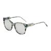 Amazon Moda Gafas de Sol Retro Ojo de Gato para Mujer Comercio Transfronterizo Gafas de Sol Versátiles Florales de Acetato Geométricas