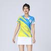 Roupa de Badminton de Verão com Estampa Traje Feminino Masculino e Feminino Impressão de Time Esportivo Roupa de Time Roupa de Tênis de Mesa Roupa de Tênis com Estampa