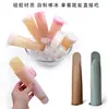 Bandeja de Hielo de Silicona Casera Molde para Paletas con Tapa DIY Helado de Silicona Helado de Mano Molde para Paletas