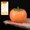 Fabricante Personalizado al Por Mayor Modelo de Caqui Simulado Fruta Falsa Adornos para Ventana Accesorios para Fotografía Decoración de Frutería