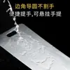 Tábua de corte anti-mofo para uso doméstico transfronteiriço, tábua de corte antibacteriana comercial, tábua de corte de aço inoxidável para cozinha, tábua de corte grande e painel