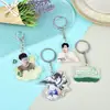 Llavero de Acrílico de Dibujos Animados Personalizado Regalos Periféricos de Anime DIY Venta al por Mayor Llavero de Celebridad Creativo Personalización