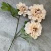 Decoración suave de estilo europeo para salón de bodas, peonía, flor falsa, tela de seda individual de tres tenedores, peonía Tianzhu, flor para fotografía