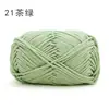 Xuefeier Hilo Liso No. 2 2mm Hebra Redonda Hueca Algodón Hilaza Algodón Puro Hilo de Algodón para Crochet Lana DIY Tejida a Mano