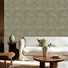 Adesivos Geométricos Minimalistas de Luxo Leve Adesivos de Parede Autoadesivos Decoração de Parede de Fundo para Quarto Próximo à Cama Papel de Parede para Renovação de Móveis